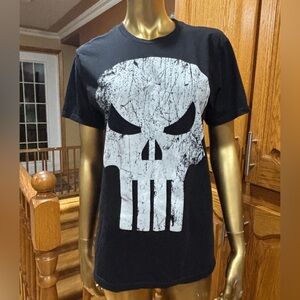 Marvel Black Punisher Graphic Tee